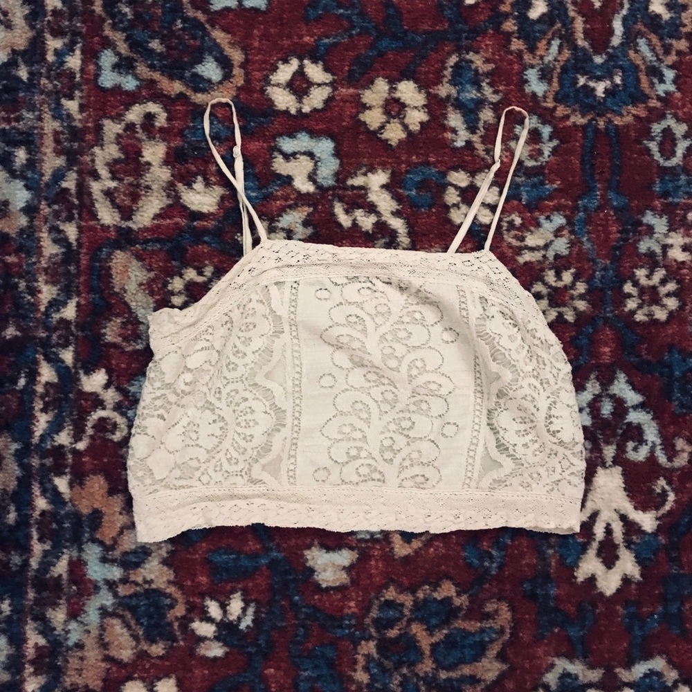 Crop lace Top